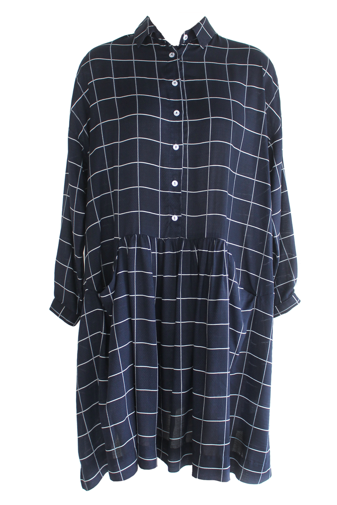 Geometric Shirt Dress - Designers-Staple + Cloth : High St Boutique