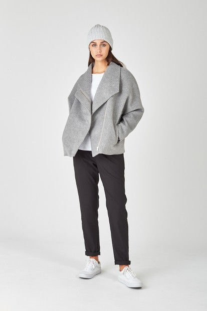 Grey 2024 huffer jacket